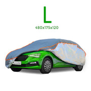 Husa protectie auto anti-grindina 480x175x120cm ,protectie H6 pe scara TORRO,marimea L