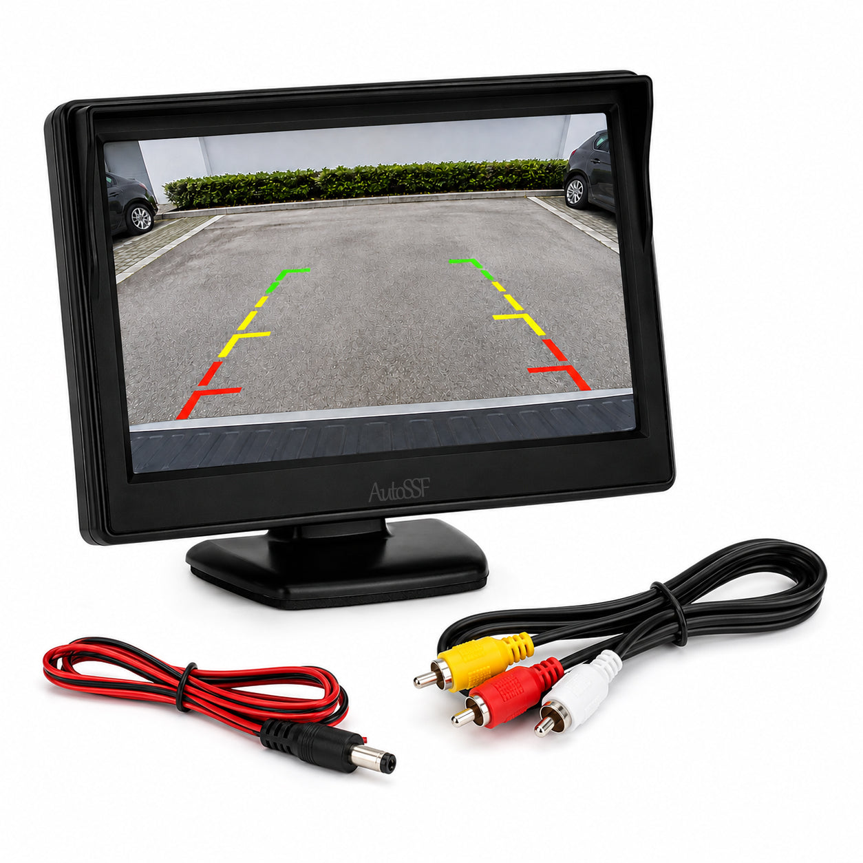 Display Monitor Auto LCD 11 cm, pentru Cameră Marșarier, 1024x600, 12V/24V AutoSSF®