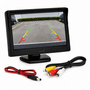 Display Monitor Auto LCD 11 cm, pentru Cameră Marșarier, 1024x600, 12V/24V AutoSSF®