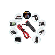 Mufa brichetă auto 12V cu întrerupător ON/OFF, cablu 1 metru, pentru brichetă auto