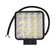 Proiector Auto 16 LED -uri, Offroad 48W -mini 12V-24V, Patrat