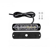 Proiector stroboscop, 6 LED-uri, 11 cm,lumina galbena ,18W