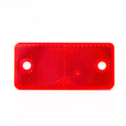 Catadioptru / Reflector roșu cu orificiu de montare, 9 x 4cm