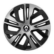 Set 4 capace 15 inch // Grafit Raven II, compatibil cu gama auto RENAULT,bi-color