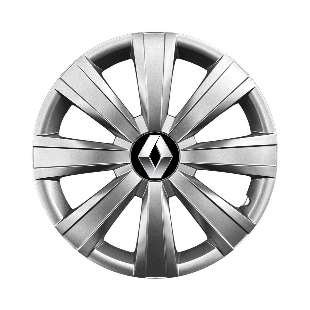 Set 4 capace roti potrivite jantelor de 15 inch compatibile Renault, Model - 328