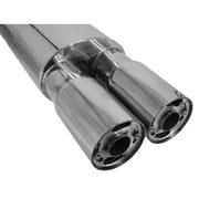 Tobă Sport Universală Cu Silencer AutoSSF – Evacuare Dublă din Oțel Inoxidabil