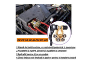 Set 2 Terminale pentru Baterie Auto, Conectori pentru Baterie, 12V, Dimensiuni Standard, Rezistenta la Coroziune