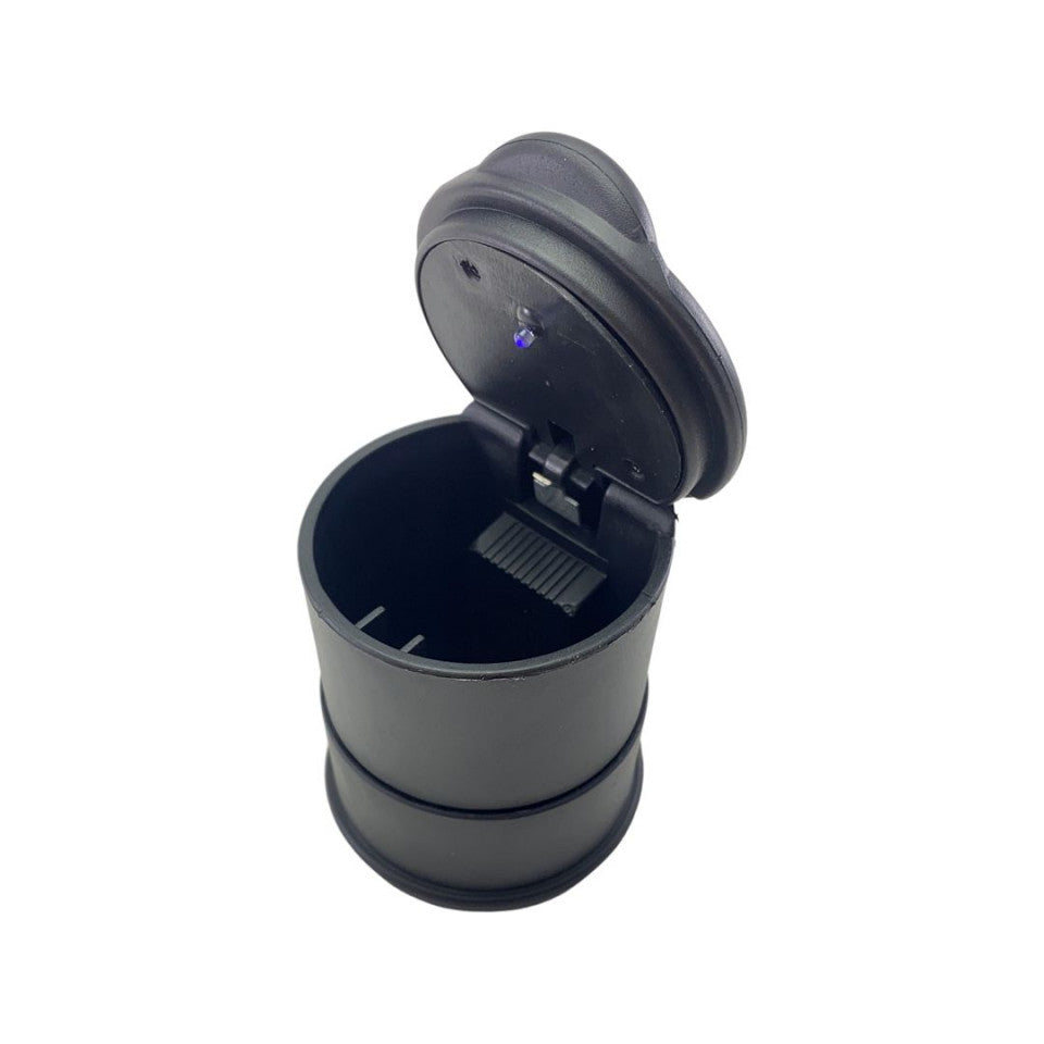 Scrumiera Universala Cu LED ,Plastic ,Negru,Universala