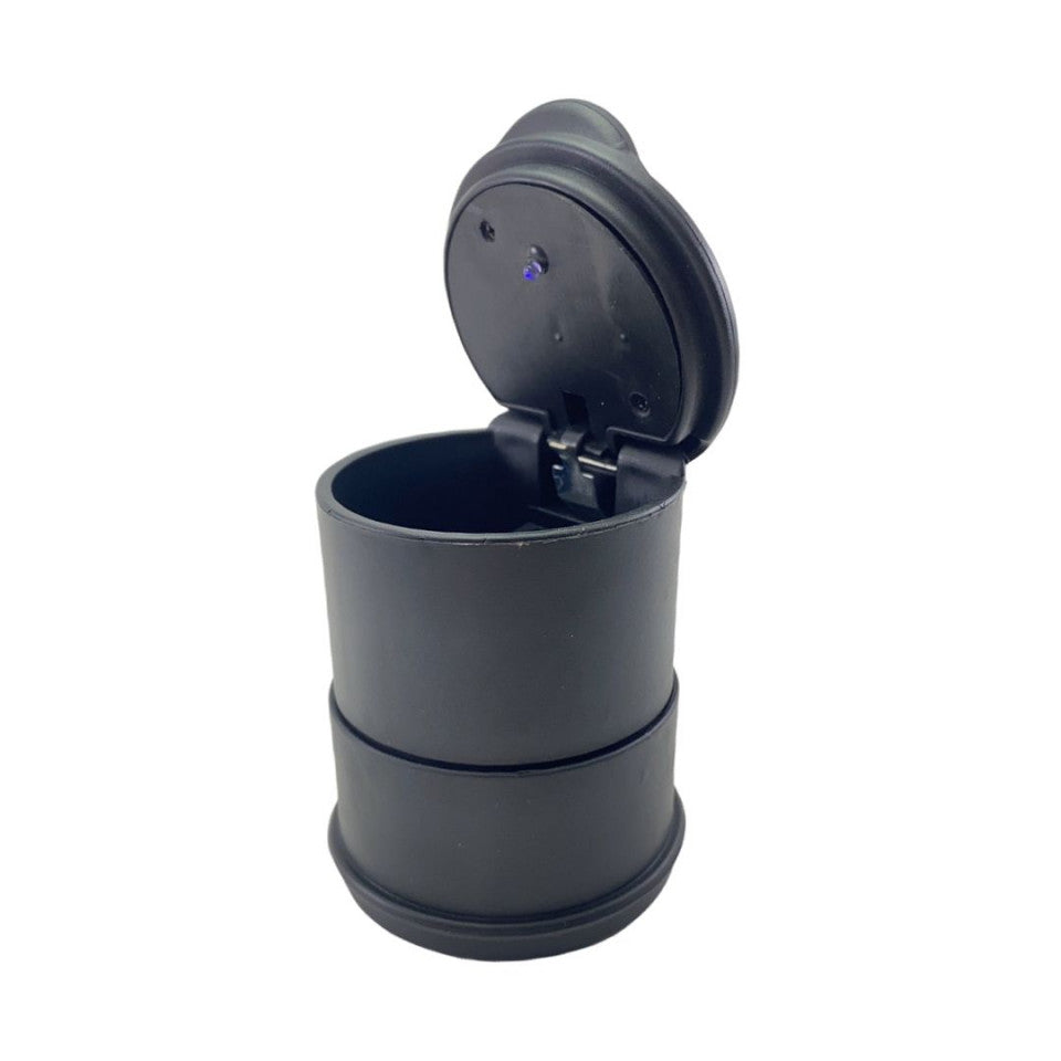 Scrumiera Universala Cu LED ,Plastic ,Negru,Universala