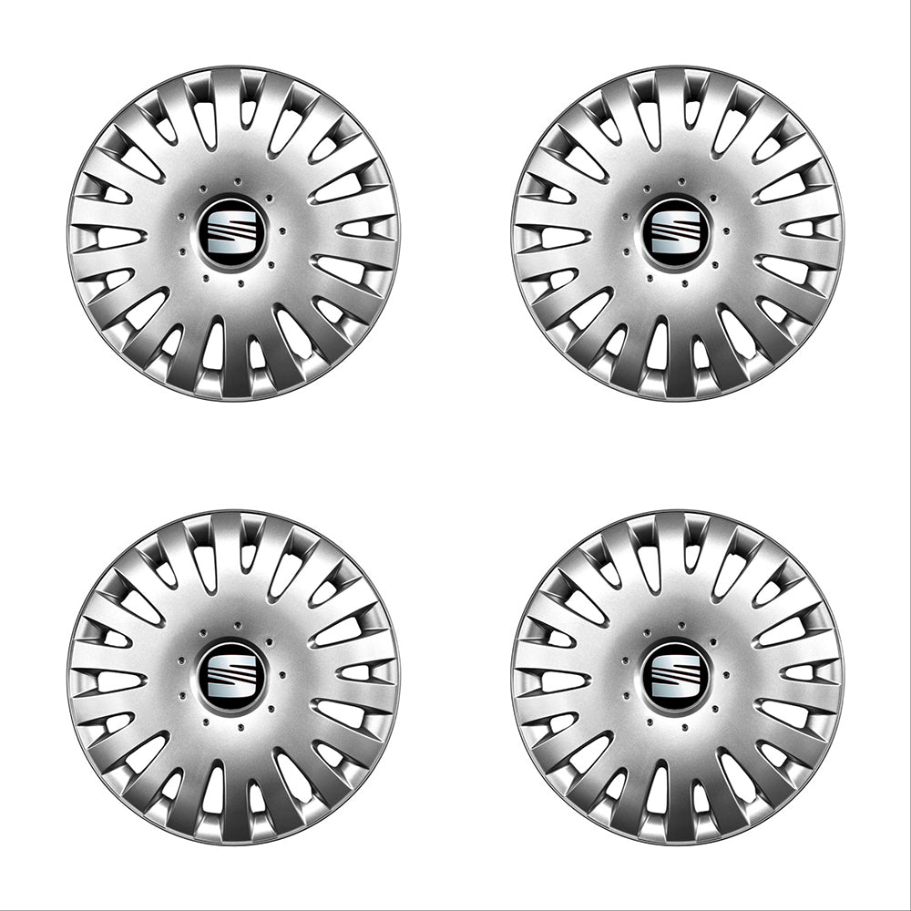 Set 4 capace roti potrivite jantelor de 14 inch compatibile gama SEAT model - 211