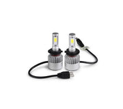 Set 2 becuri auto led c6 h7 6500K pentru faza scurta