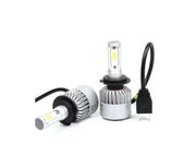 Set 2 becuri auto led c6 h7 6500K pentru faza scurta