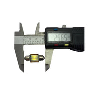 Set 2 becuri LED auto C5W sofit Ultra Bright pentru bec numar, plafoniere, portbagaj, lumina alba 6000k,15 SMD,CANBUS