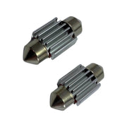 Set 2 becuri LED auto C5W sofit UltraBright pentru bec numar, plafoniere, portbagaj, lumina alba 6000k,18 SMD,CANBUS