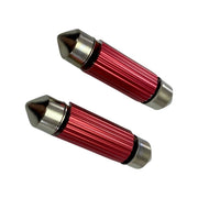 Set 2 becuri LED auto C5W sofit UltraBright pentru bec numar, plafoniere, portbagaj, lumina alba 6000k,9 SMD , CANBUS