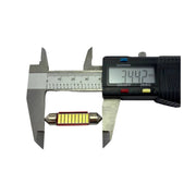 Set 2 becuri LED auto C5W sofit UltraBright pentru bec numar, plafoniere, portbagaj, lumina alba 6000k,9 SMD , CANBUS