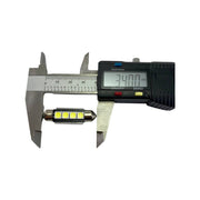 Set 2 becuri LED auto C5W sofit UltraBright pentru bec numar, plafoniere, portbagaj, lumina alba 6000k ,4 LEDURI , CANBUS