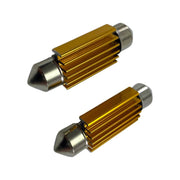 Set 2 becuri LED auto C5W sofit UltraBright pentru bec numar, plafoniere, portbagaj, lumina alba 6000k ,24 SMD , CANBUS