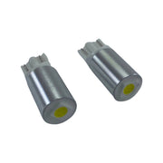 Set 2 becuri LED auto T10 W5W UltraBright pentru pozitie, plafoniere, portbagaj, lumina alba 6000k,CANBUS