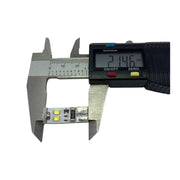 Set 2 becuri LED auto T10 W5W UltraBright pentru pozitie, plafoniere, portbagaj, lumina alba 6000k,8 SMD ,CANBUS