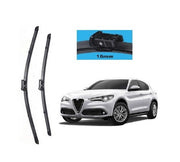 Set 2 buc stergatoare parbriz auto dedicate Alfa Romeo Stelvio 2017->