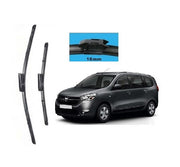 Set 2 buc stergatoare parbriz auto dedicate Dacia Lodgy 2015->