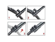 Set 2 buc stergatoare parbriz auto dedicate Mercedes-Benz CLS (2004-2010)