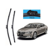 Set 2 buc stergatoare parbriz auto dedicate Skoda Superb 2015->