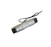 Set 2 bucati, lampa laterala 6 leduri 12V, pentru camioane, remorci, tractoare, lumina alba