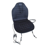 Set 2 Huse scaun auto cu Incalzire ,anti-transpiratie, aspect elegant, material respirabil,2 trepte de putere , 12V