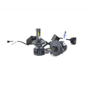Set 2 LED H7 AT/100W/30.000 Ore de funtionare /lumina 6500K /cu ventilator 12/24V