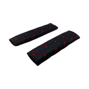 Set 2 protectii pentru centura auto ROSU+NEGRU