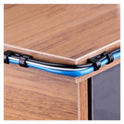 Set 20 cleme pentru fire, Plastic, 3x1 cm, NEGRE ,Foarte utile