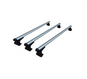 Set 3 bare aluminiu portbagaj Volkswagen Caddy (fixare pe caroserie)