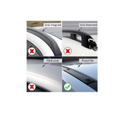 Set 3 bare aluminiu portbagaj Volkswagen Caddy (fixare pe caroserie)