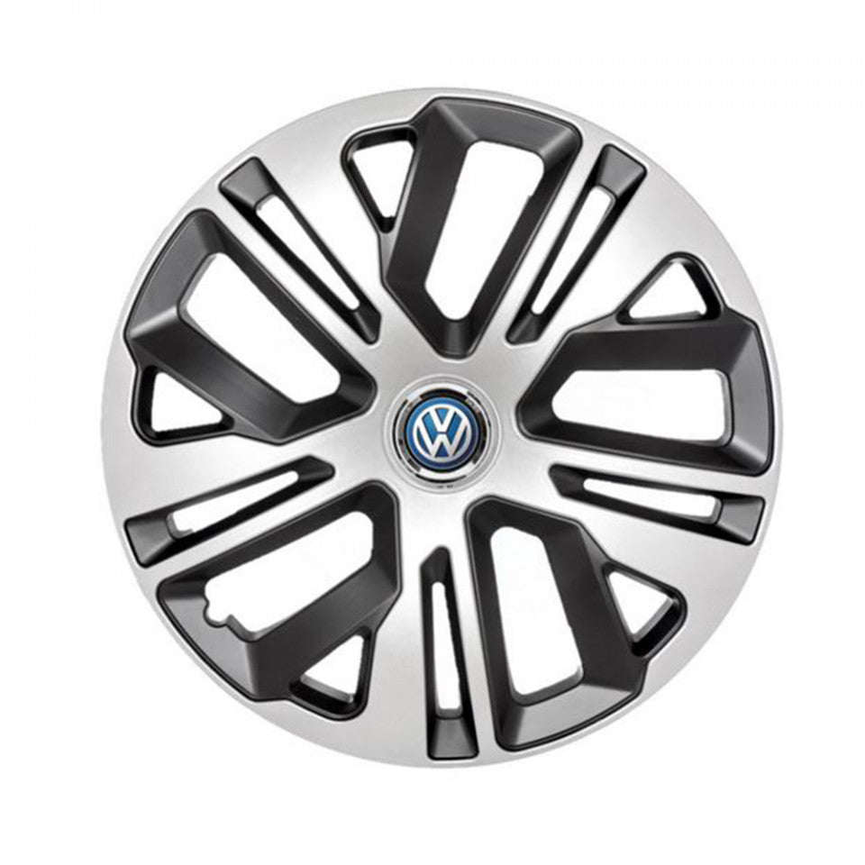 Set 4 capace 15 inch // Grafit Raven II, compatibil cu gama auto Volkswagen,bi-color