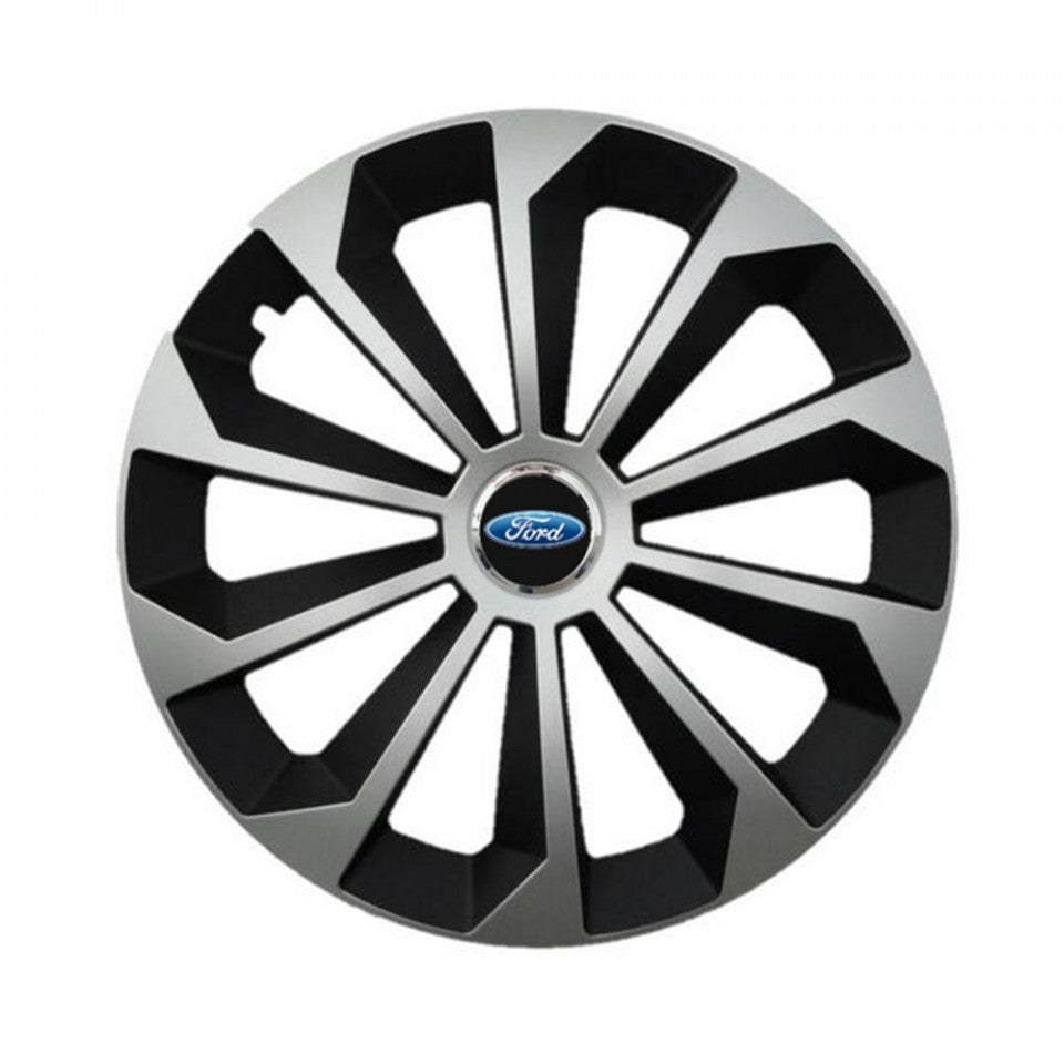 Set 4 capace 16 inch // Grafit FAME II, compatibil cu gama auto FORD,bi-color