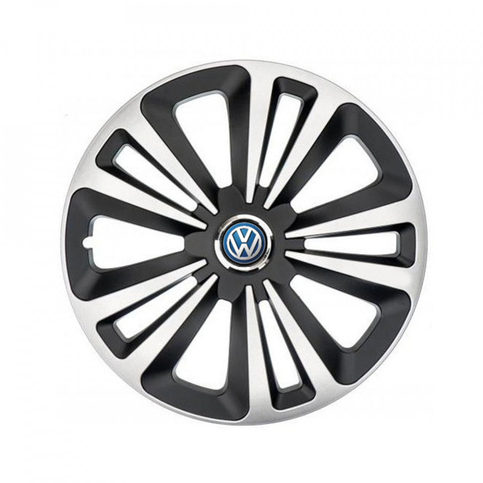 Set 4 capace 16 inch // Grafit TERRA II, compatibil cu gama auto Volkswagen,bi-color