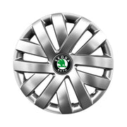 Set 4 capace roti potrivite jantelor de 14 inch compatibile gama SKODA model - 216