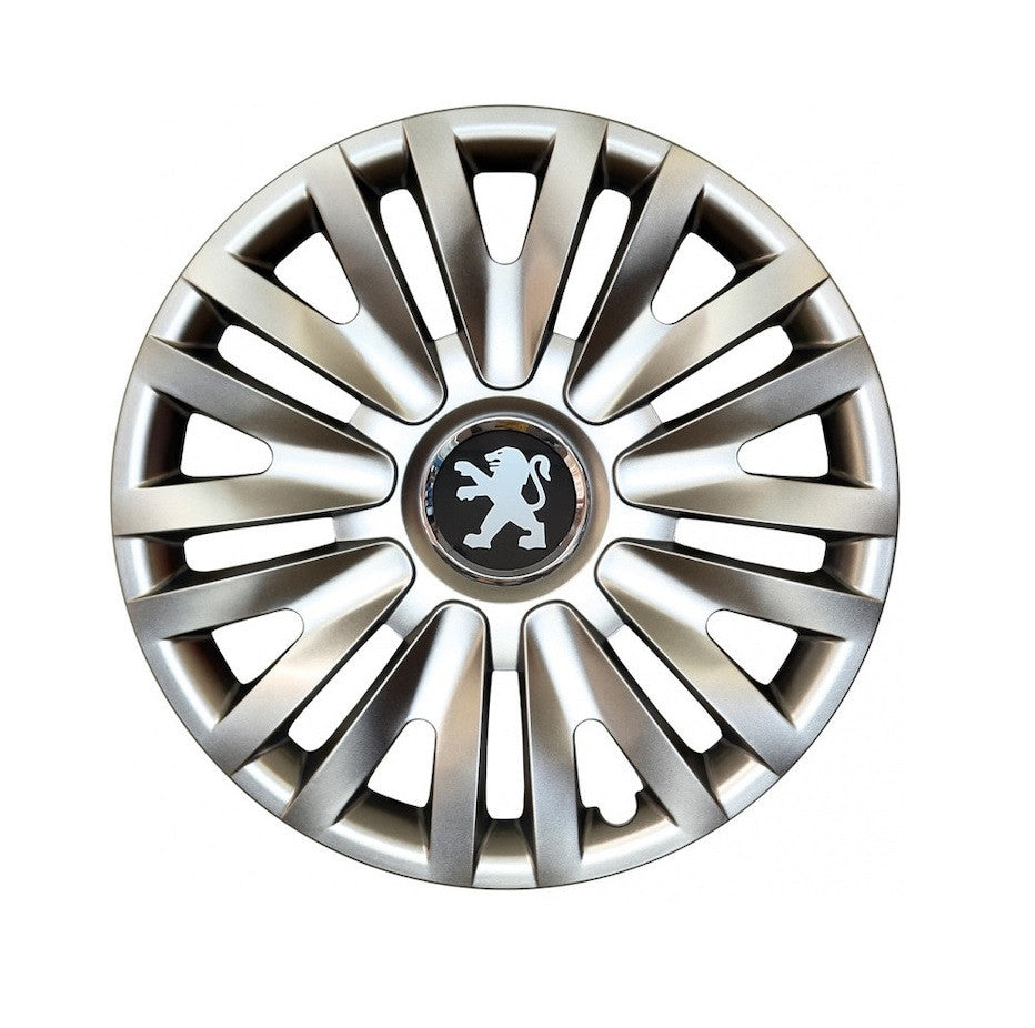 Set 4 capace roti potrivite jantelor de 14 inch compatibile PEUGEOT 106, 107, 206, 207, 306, 307, 308, 406, 407, EXPERT, PARTNER, 3008,Model -217