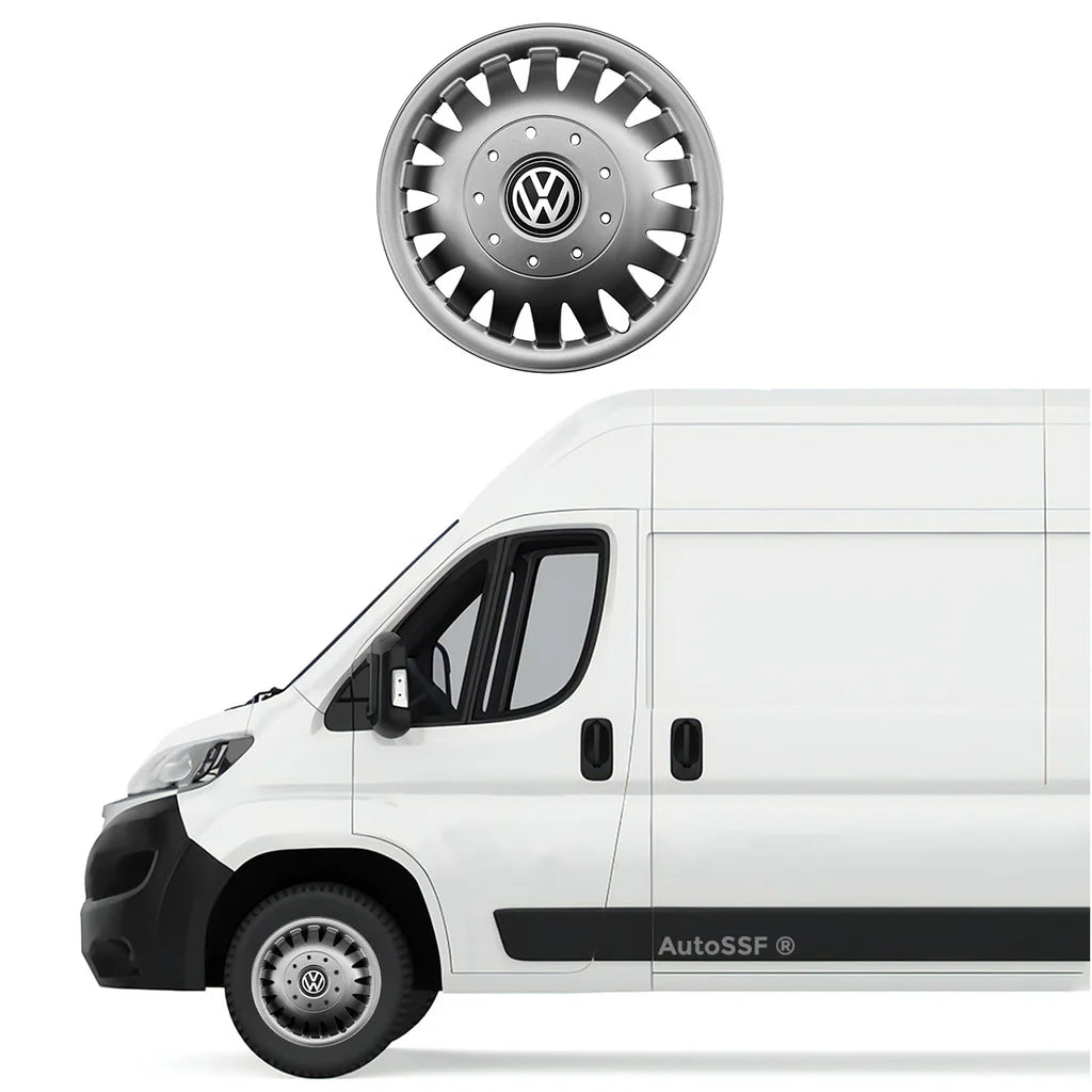 Set 4 capace roti potrivite jantelor de 15 inch bombate compatibile VW CRAFTER, Model - 320