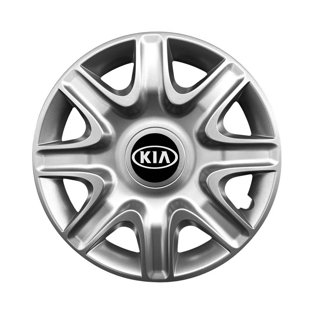 Set 4 capace roti potrivite jantelor de 15 inch compatibile gama KIA model - 332