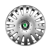 Set 4 capace roti potrivite jantelor de 15 inch compatibile gama SKODA model - 306