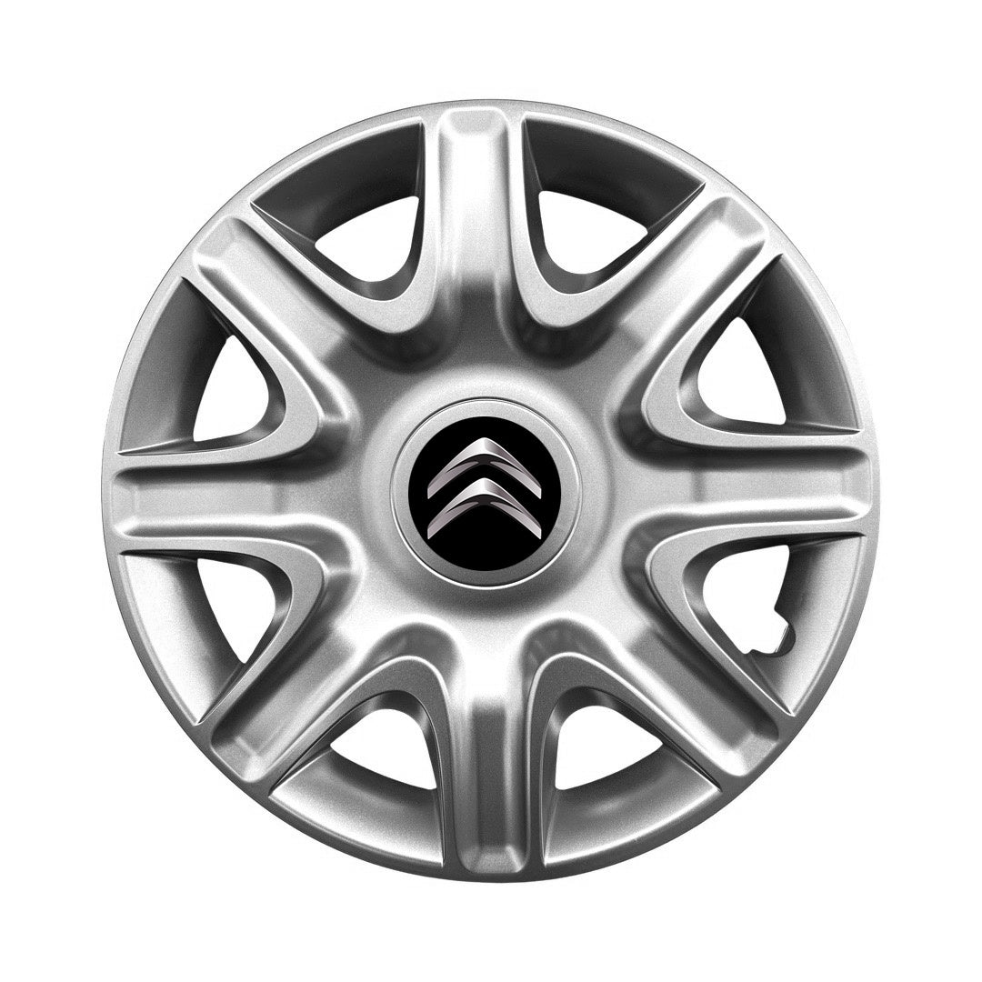 Set 4 capace roti potrivite jantelor de 15 inch compatibile gama CITROEN model - 332