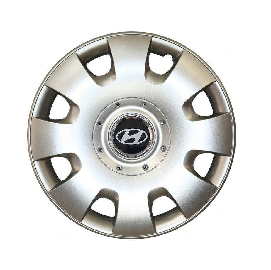 Set 4 capace roti potrivite jantelor de 15 inch compatibile HYUNDAI Tucson,Getz,Matrix,i30,Trajet,Coupe,Model-304