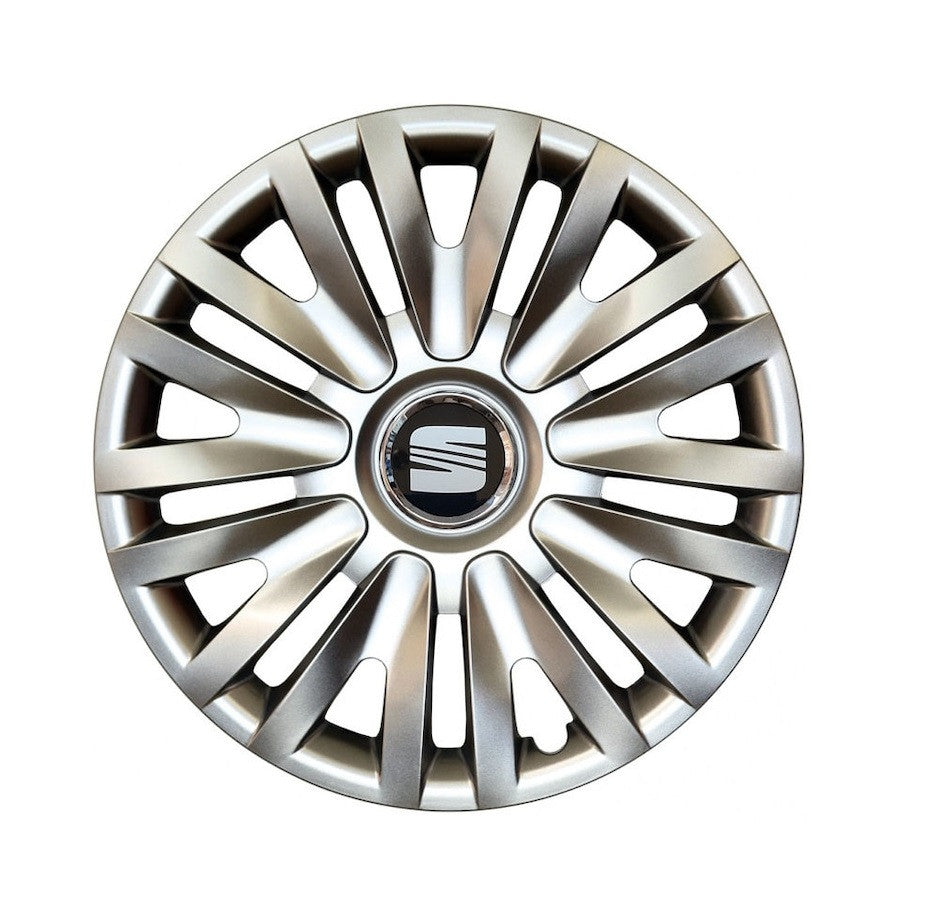 Set 4 capace roti potrivite jantelor de 15 inch compatibile SEAT Leon , Altea ,Alhambra,Ibiza , Cordoba,Exeo Model - 313