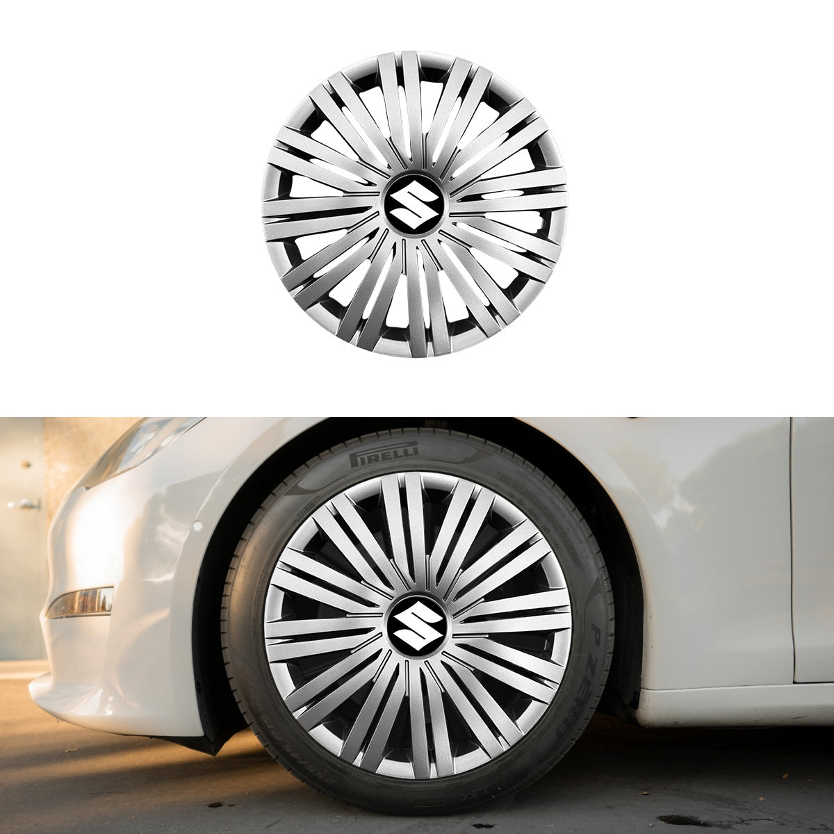 Set 4 capace roti potrivite jantelor de 15 inch compatibile SUZUKI Vitara,Samurai,Swift,Ignis,Jimmy Model-339