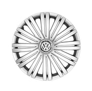 Set 4 capace roti potrivite jantelor de 15 inch compatibile VW Volkswagen Golf 4, 5, 6, 7, Passat B5, B6, B7, B8, Jeta, Polo, Sharan, Tiguan, Touran, Touareg, Caddy, Bora, - Model 339