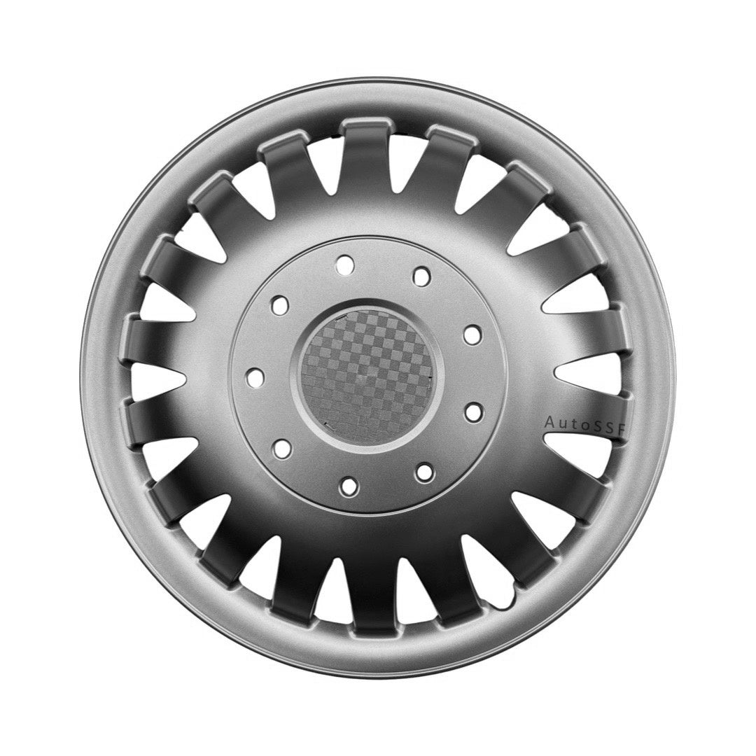 Set 4 capace roti bombate potrivite jantelor de 16 inch compatibile Opel Vivaro, Movano, Combo, model 410