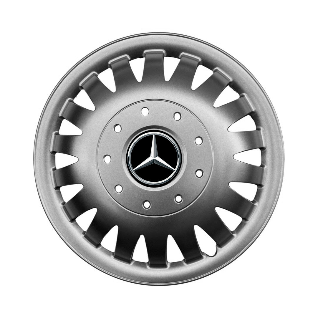Set 4 capace roti potrivite jantelor de 16 inch bombate compatibile Mercedes SPRINTER, model 410